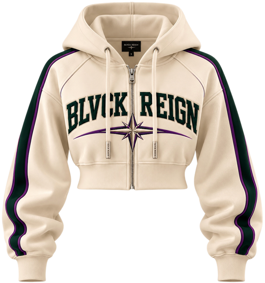 Reign Women’s Cropped Zip Jacket